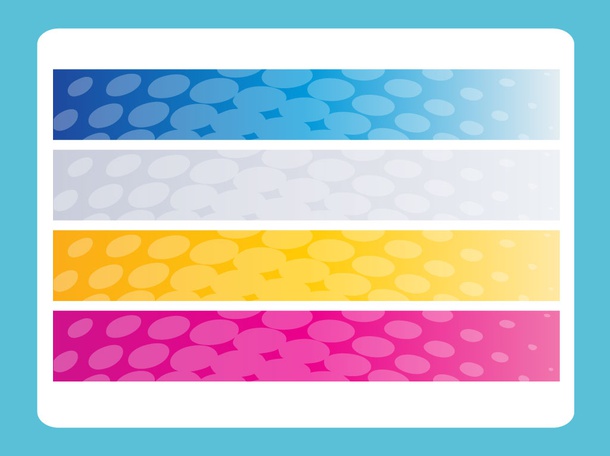 Dotted Vector Banners