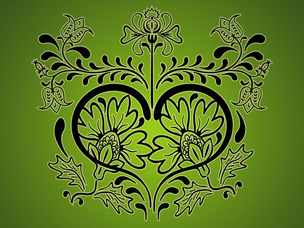Stylized Floral Design