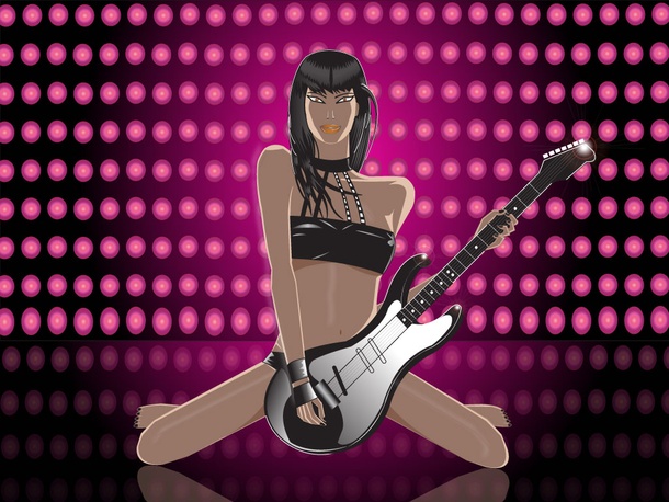 Guitar Hero Girl