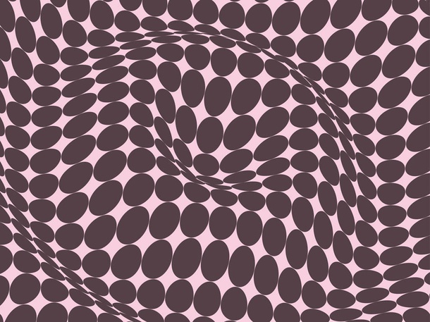 Curved Dots Pattern