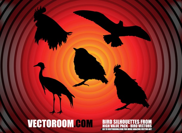 Birds Pack SIlhouettes