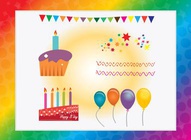 Free Happy Birthday Vectors