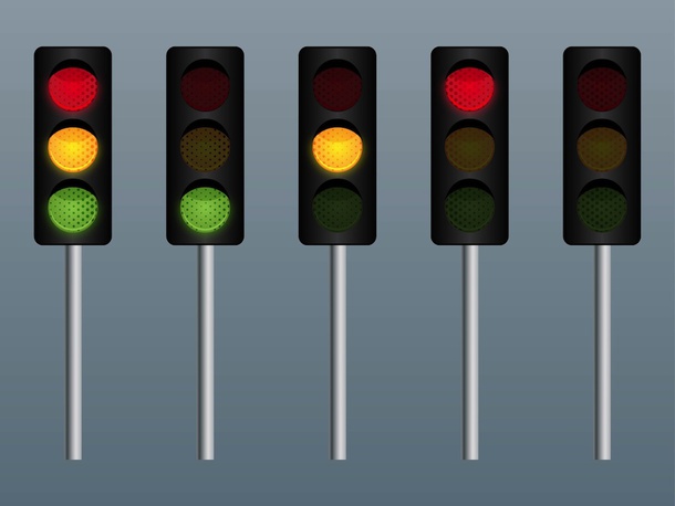 Traffic Lights Vectors