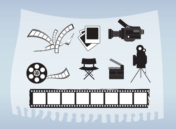 Movie And Film Vectors