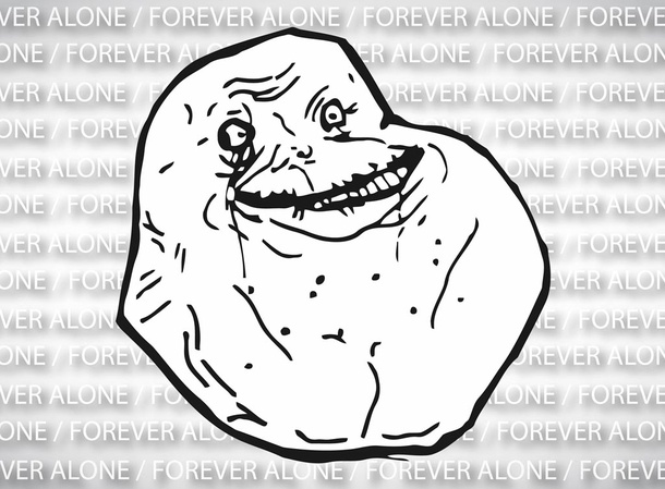 Forever Alone Vector
