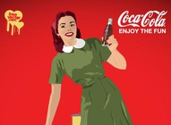 Vintage Coca Cola Poster