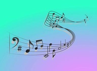 Musical Waves Vector