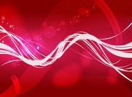 Red Background With Swirl
