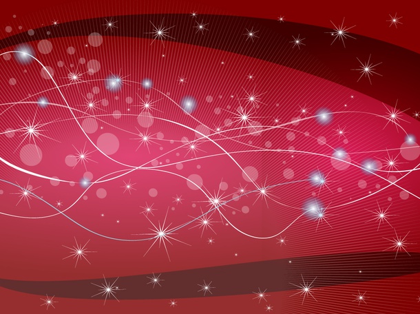 Red Background Star Graphics