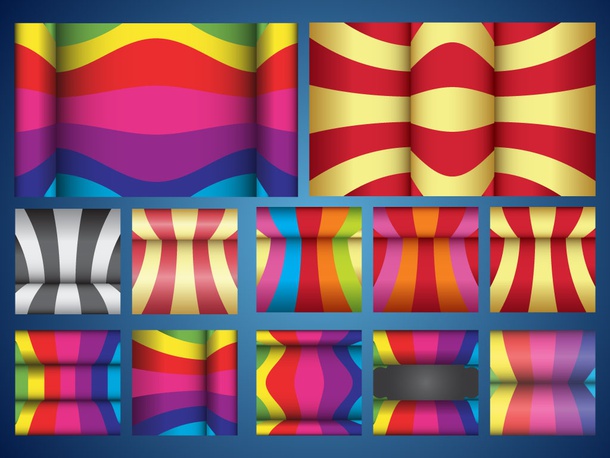Colorful Curves Patterns