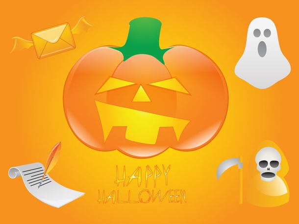 Halloween Card Graphics