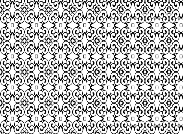 Scroll Floral Pattern Background