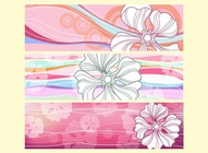 Flower Banner Backgrounds