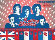 Rolling Stones Vector Illustration