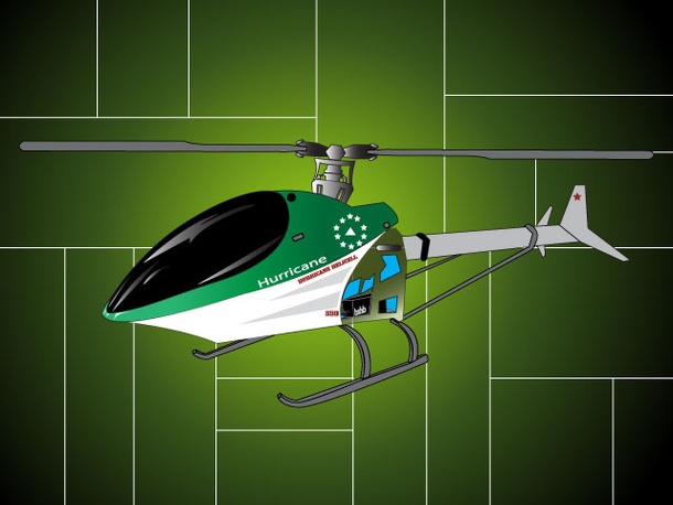 Hurricane Toy Helicopter
