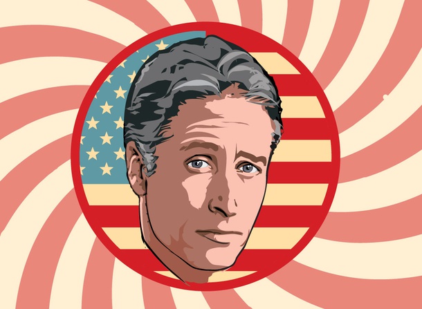 Jon Stewart Illustration