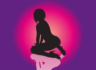 Adult Dancer Silhouette