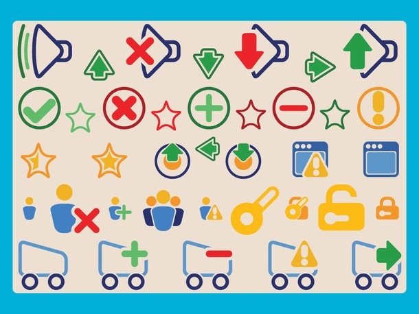 Vector Clip Art Icons