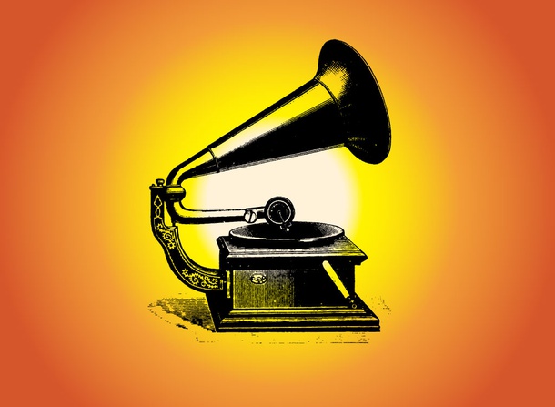 Free Gramophone Vector