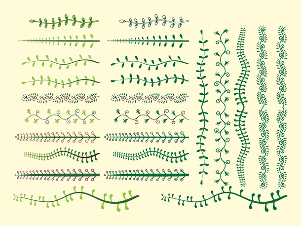 Plant Vector Brushes