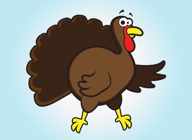 Cartoon Turkey