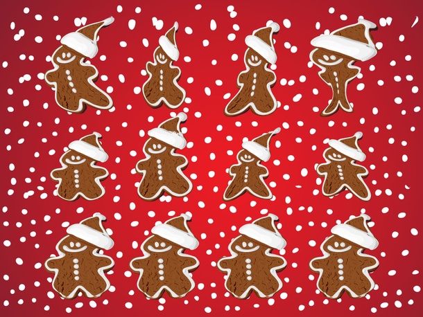 Gingerbread Man Vectors