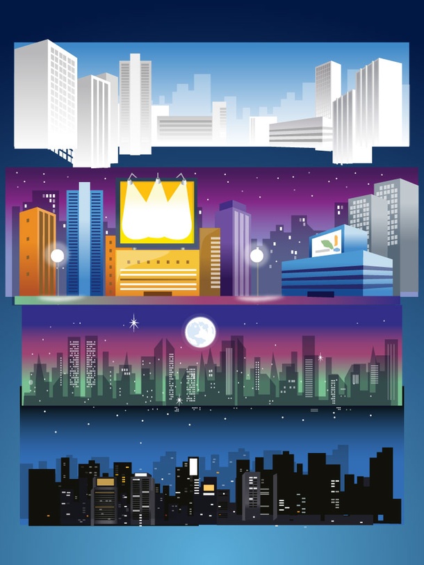 Night City Skylines