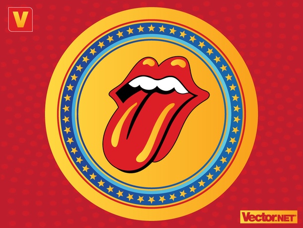 Rolling Stones Lips Logo