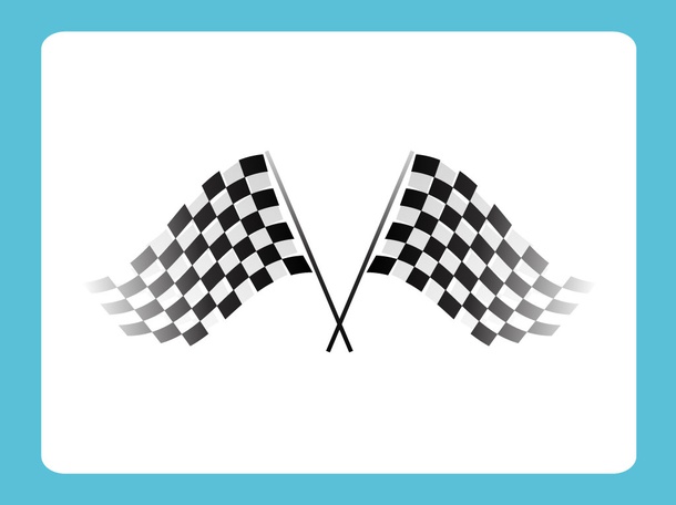 Checkered Flag Vector