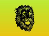 Proud Lion Vector