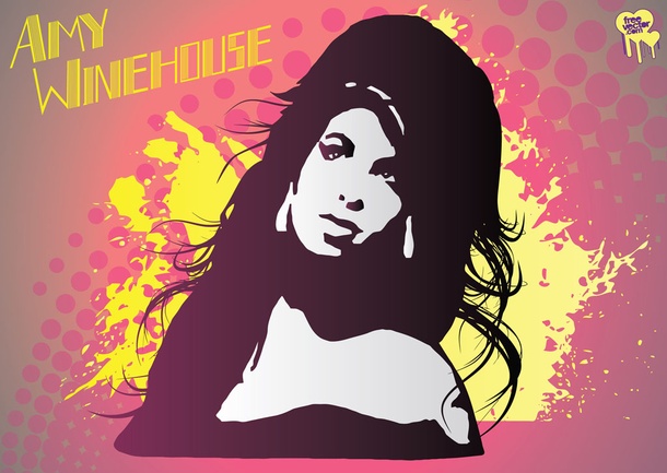 Amy Winehouse Vector Tribute