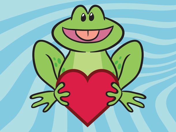 Cartoon Frog