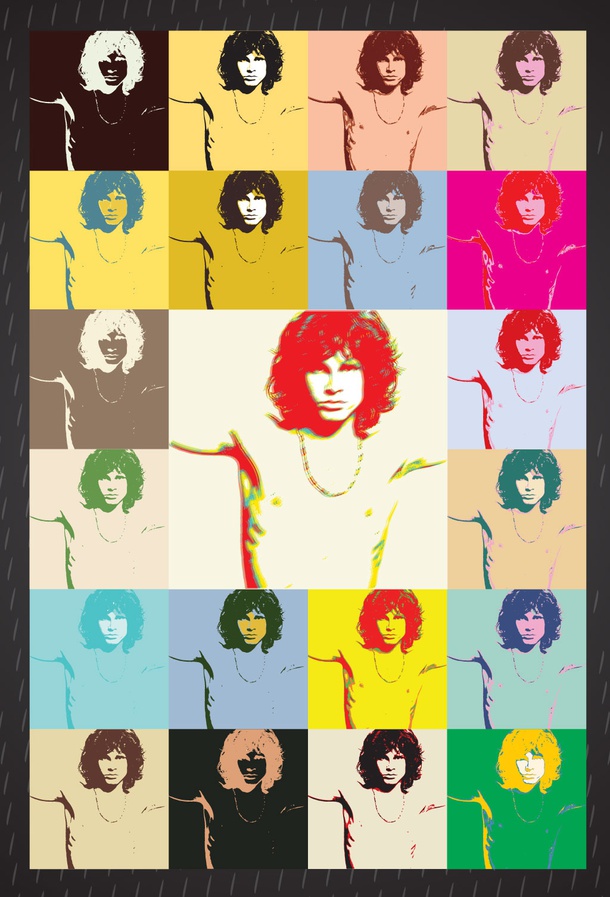 Jim Morrison Pop Art