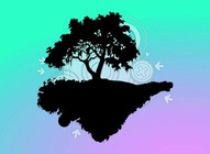 Silhouette Tree