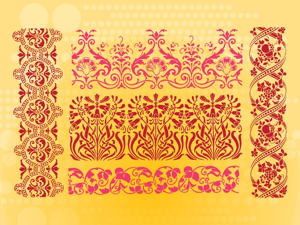 Floral Border Patterns