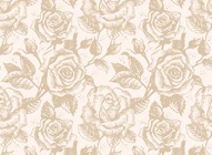 Illustrated Rose Pattern