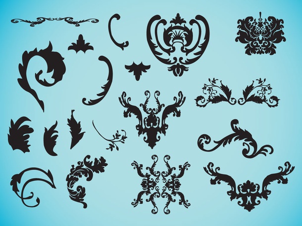 Decorative Victorian Vectors