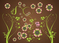 Joyful Flowers background