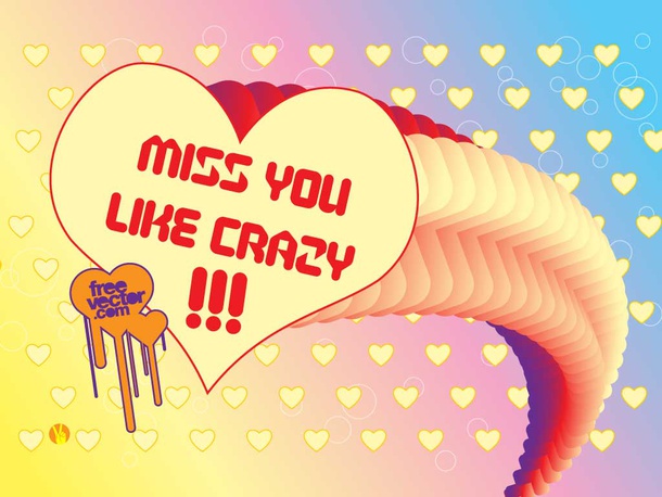 Miss You Card