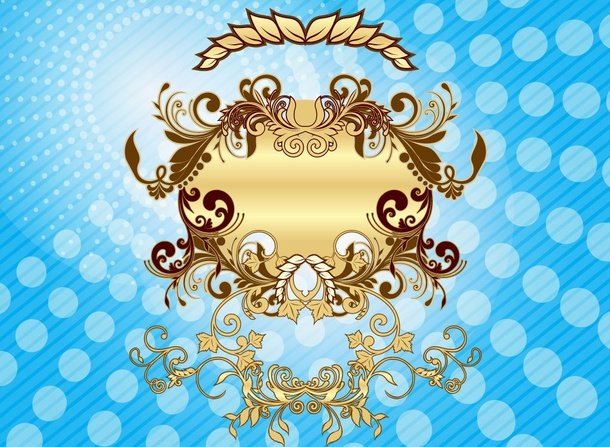 Ornate Gold Design