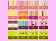 Vertical Stripe Backgrounds