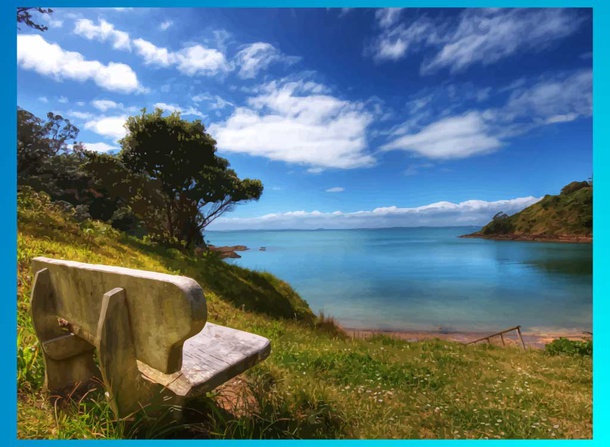 Bench On The Shore