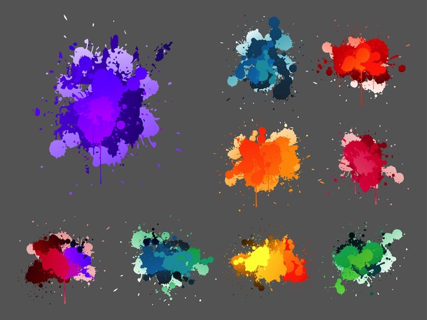 Colorful Splashes