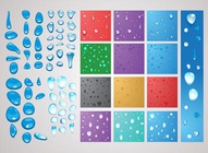 Water Drops Vector Pack