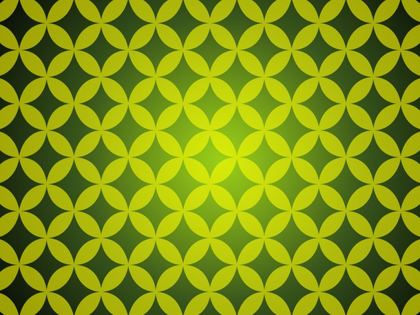 Green Retro Seamless Pattern