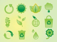 Glossy Ecology Icons