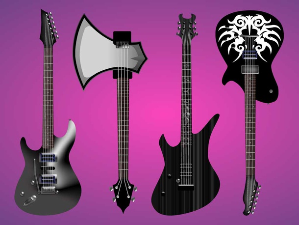 Heavy Metal Guitars