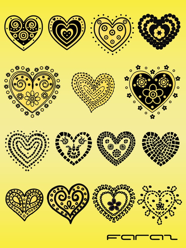 Heart Doodle Pack