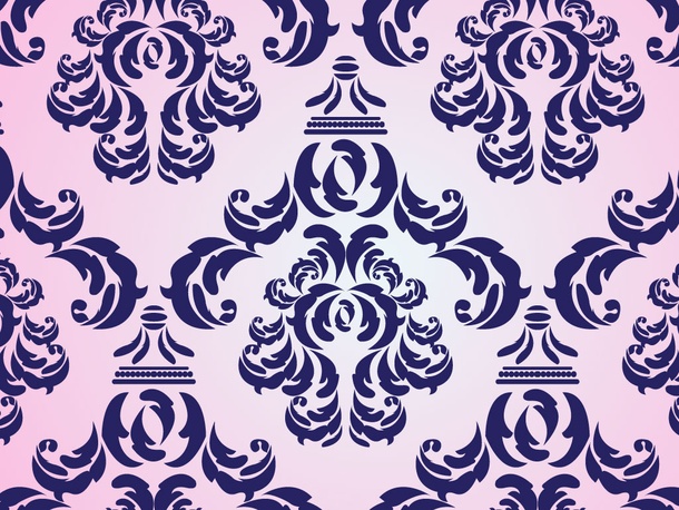 Damask Vector Pattern