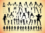 Sexy Women Silhouettes